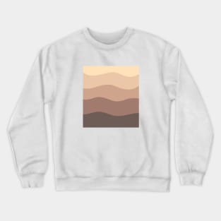 Abstract Desert Landscape Crewneck Sweatshirt